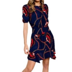 BA&SH Leo Marine Dress - Size 1